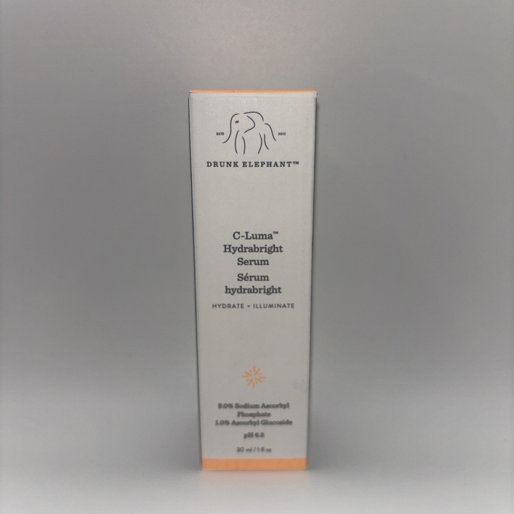 Drunk Elephant C-Luma Hydrabright Serum 30ml / 1 fl oz New in Box